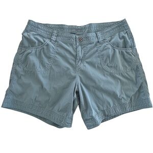 Kuhl Blue Outdoor Hiking Shorts Womens 14 Performance Trail Utility Adventure
